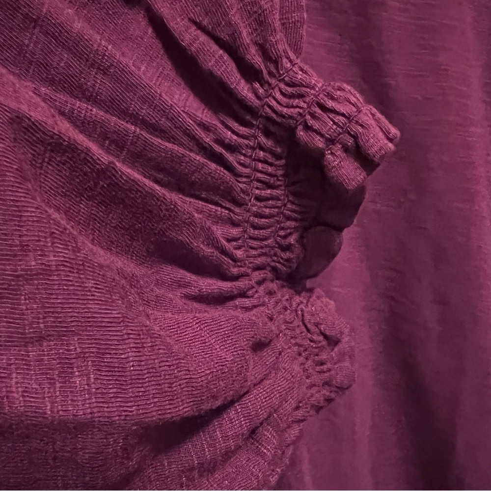 Style & Co (Macy’s), raglan sleeved blouse, mesh trim with floral embroidery! - Picture 7 of 11